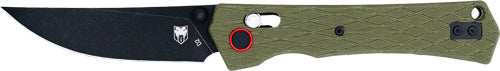 Cobratec Legacy Bar Lock 3.5" - G10 Od Green/black D2 Blade - Skoutley Outdoors LLC