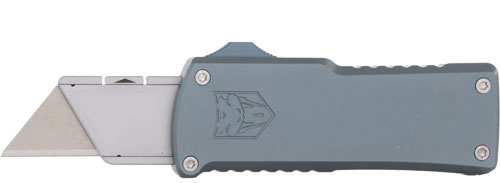 Cobratec Otf Utility Knife - Gray 5.1" Oal Length - Skoutley Outdoors LLC