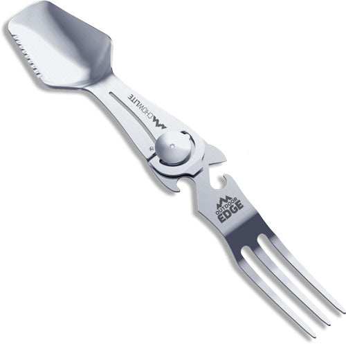 Outdoor Edge Chowlite W/ Full - Size Spoon/fork & 3 Tools - Skoutley Outdoors LLC