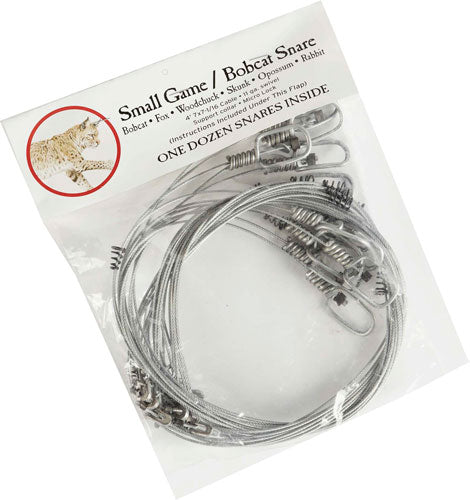 Duke Traps #3 Snare Trap - Small Game Bag Of 12 - Skoutley Outdoors LLC