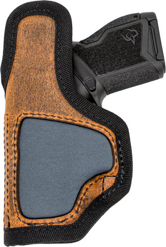 Load image into Gallery viewer, Versacarry Delta Carry Hol Lth - Belt Clip Rh 1911 Style Brown