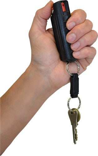 Psp Pepper Spray W/ Black Hard - Case W/qr Key Ring 1/2 Oz. - Skoutley Outdoors LLC