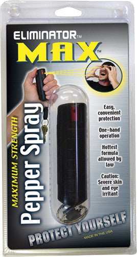 Psp Pepper Spray W/ Black Hard - Case W/qr Key Ring 1/2 Oz. - Skoutley Outdoors LLC