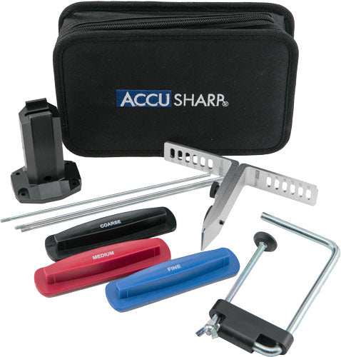 Accusharp 3-stone Precision - Knife Sharpening Kit W/case - Skoutley Outdoors LLC