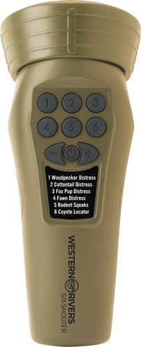 Western Rivers Electronic - Caller Handheld Six Shooter - Skoutley Outdoors LLC