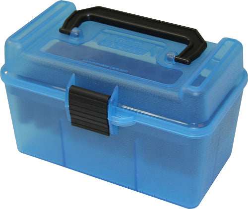 Mtm Deluxe Ammo Box 50-rounds - Rifle 223 Rem To 204 Ruger Cb - Skoutley Outdoors LLC
