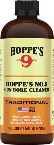 Hoppes #9 Gun Bore Cleaner - 16oz Bottle - Skoutley Outdoors LLC