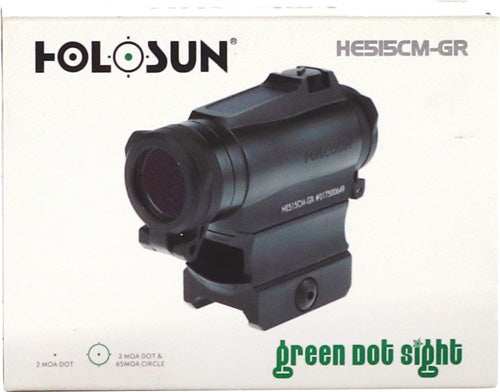 Load image into Gallery viewer, Holosun 515 Enclosed Green Mlt - Reticle Solar 65moa/2moa 20mm - Skoutley Outdoors LLC