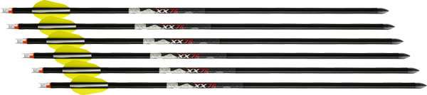 Wicked Ridge Xbow Arrow Xx75 - 20" Aluminum Alpha Nock 6pk - Skoutley Outdoors LLC
