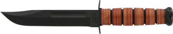 Ka-bar Fighting/utility Knife - 7" W/leather Sheath Us Army - Skoutley Outdoors LLC