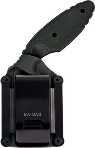 Ka-bar Tdi Knife 2.31" - Serrated W/sheath Black - Skoutley Outdoors LLC