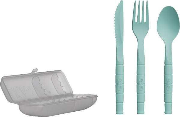 Ka-bar Lunch Pal W/spoon/fork/ - Knife With Lightweight Case - Skoutley Outdoors LLC