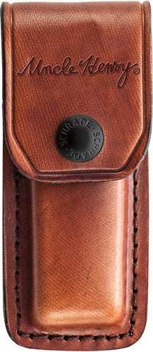 Uncle Henry Knife Smokey - 2.8" Blade W/ Leather Sheath - Skoutley Outdoors LLC