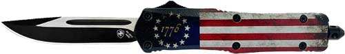 Templar Knife Large Otf Betsy - Ross Flag 3.5" Black Drop Pnt - Skoutley Outdoors LLC