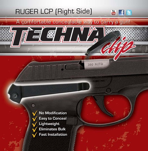 Load image into Gallery viewer, Techna Clip Handgun Retention - Clip Ruger Lcp Right Side