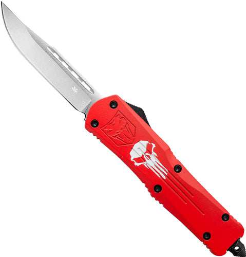 Cobratec Large Fs3 Otf Red - Punisher 3.5" D2 Steel Drp Pnt - Skoutley Outdoors LLC