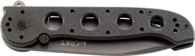 Crkt M21-04g 3.875" Deep - Bellied Black Spear Point - Skoutley Outdoors LLC