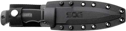 Sog Knife Seal Pup 4.75" - Black Serrated W/kydex Sheath - Skoutley Outdoors LLC