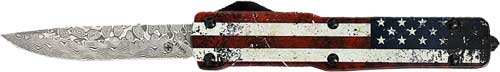 Templar Knife Slim Otf Us Flag - 3.5" Damascus Drop Pnt - Skoutley Outdoors LLC