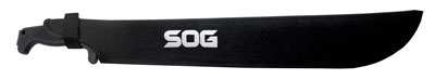 Sog Machete Sogfari 18" - Black W/sheath - Skoutley Outdoors LLC