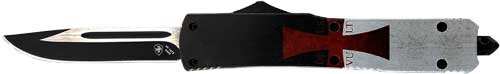 Templar Knife Slim Otf Templar - Flag 3.1" Black Drop Point - Skoutley Outdoors LLC