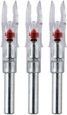 Nockturnal Lighted Nock - S-series Red 3/pack - Skoutley Outdoors LLC