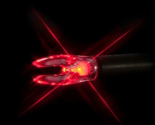 Load image into Gallery viewer, Nockturnal Lighted Nock - Universal Fit Red 3/pack - Skoutley Outdoors LLC