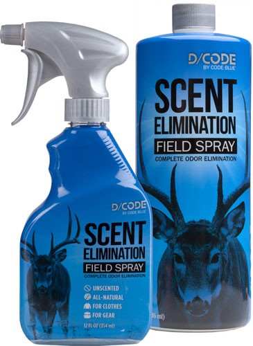 D-code Scent Elimination Spray - Refill Combo 12fl Oz/32fl Oz - Skoutley Outdoors LLC