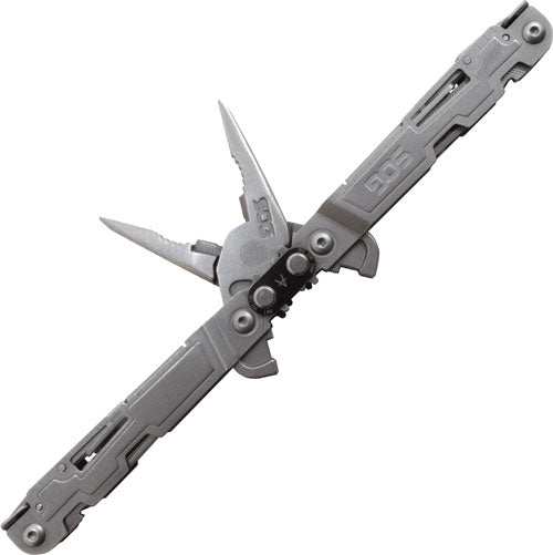Sog Multi-tool Poweraccess - With Pocket Clip Stonewash - Skoutley Outdoors LLC
