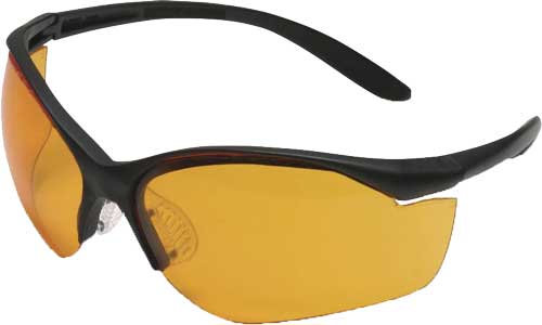 Howard Leight Vapor Ii Glasses - Black Frame/orange Lens - Skoutley Outdoors LLC