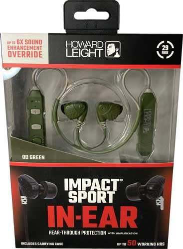Howard Leight Impact In-ear - Passive Hear Thru Technology - Skoutley Outdoors LLC