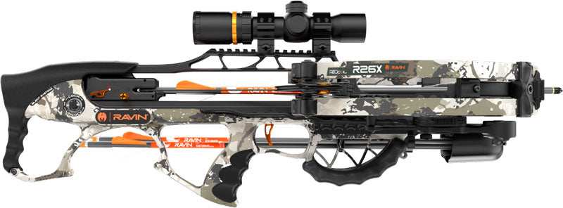 Ravin Crossbow R26x W/3-arrows - 400fps Silent Cock Xk7 - Skoutley Outdoors LLC