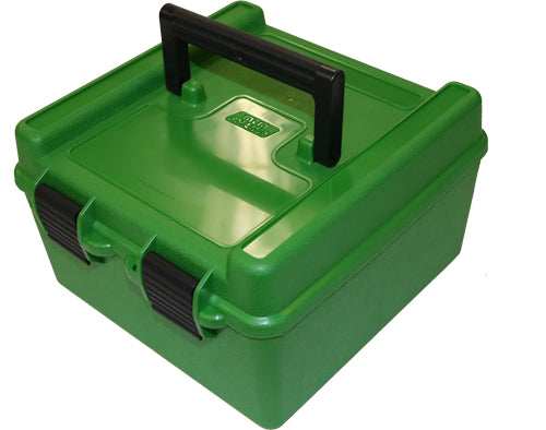Mtm Ammo Box Rifle 100-rounds - Wsm & Wssm Ultra Mag. Cals Grn - Skoutley Outdoors LLC