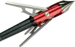 Rage Broadhead 3-blade W/sc - 100gr Chisel Tip 1.6" Cut 3pk - Skoutley Outdoors LLC