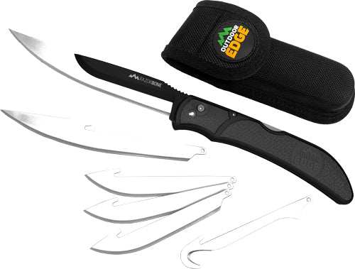 Outdoor Edge Razor Bone 6-bld - Combo Set Gray Blister Pack - Skoutley Outdoors LLC
