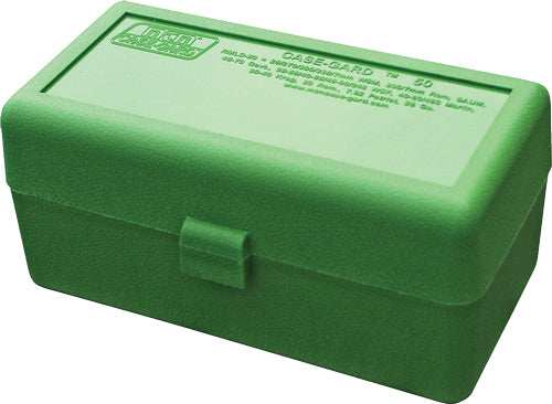Mtm Ammo Box Wsm & 45/70 - 50-rounds Flip Top Style Green - Skoutley Outdoors LLC
