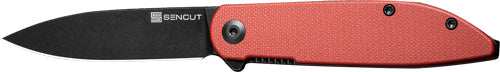Sencut Knife Bocll Ii 2.96" - Burgundy G10/black Liner Lock! - Skoutley Outdoors LLC