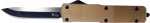 Templar Knife Small Otf Alum - Anod Bronze 2.75" D2 Blk Drop - Skoutley Outdoors LLC