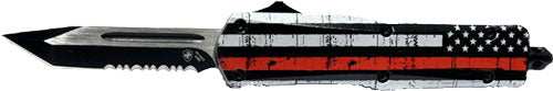 Templar Knife Small Otf Back - The Red 2.75" Blk Tanto Srrted - Skoutley Outdoors LLC