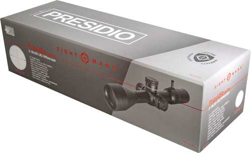 Sightmark Presidio 3-18x50 - 30mm Scope Matte Black Lr2 Ret - Skoutley Outdoors LLC