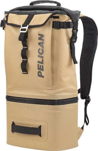 Load image into Gallery viewer, Pelican Soft Cooler Backpack - Compression Molded Coyote - Skoutley Outdoors LLC