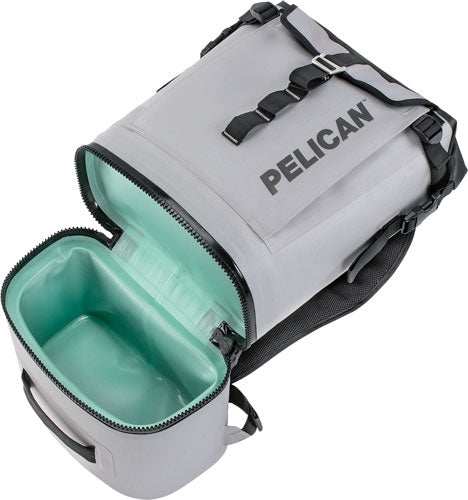 Load image into Gallery viewer, Pelican Soft Cooler Backpack - Compression Molded Grey - Skoutley Outdoors LLC