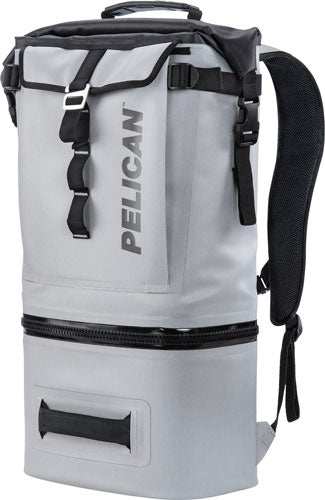 Load image into Gallery viewer, Pelican Soft Cooler Backpack - Compression Molded Grey - Skoutley Outdoors LLC