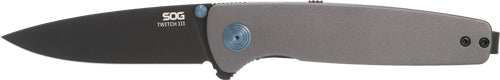 Sog Knife Twitch Iii 3.1" Sprg - Asst Gray/blue/black - Skoutley Outdoors LLC
