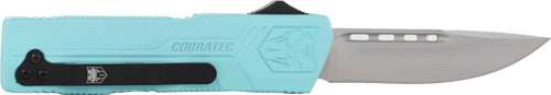Load image into Gallery viewer, Cobratec Lightweight Otf - Mint Blue 3.25" Drop Point - Skoutley Outdoors LLC
