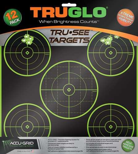 Load image into Gallery viewer, Truglo Tru-see Reactive Target - 5 Bull 12-pack - Skoutley Outdoors LLC