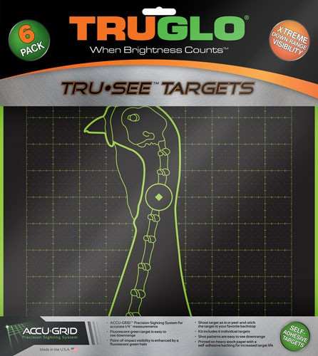 Truglo Tru-see Reactive Target - Turkey 6-pack - Skoutley Outdoors LLC