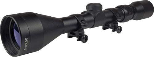 Load image into Gallery viewer, Truglo Scope Buckline 3-9x50mm - Bdc Black W/weaver Rings