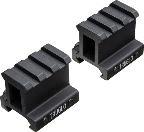 Load image into Gallery viewer, Truglo 2-piece Picatinny Riser - Mount 1" Rise 1.36" Length