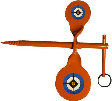 Do-all Steel Target Double - Tree Spinner .22 - Skoutley Outdoors LLC